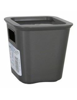 Scatola portaoggetti Tontarelli Bella Grigio 11,4 x 11,4 x 11,2 cm (12 Unità)