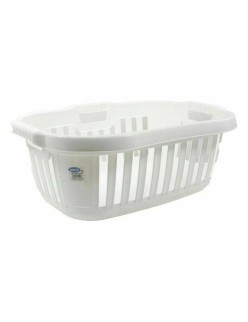Cesto de Roupa Suja Tontarelli Hipster Branco 50 L 66 x 44 x 25 cm (6 Unidades)