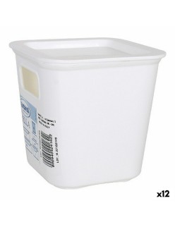 Storage Box Tontarelli Bella White 11,4 x 11,4 x 11,2 cm (12 Units)