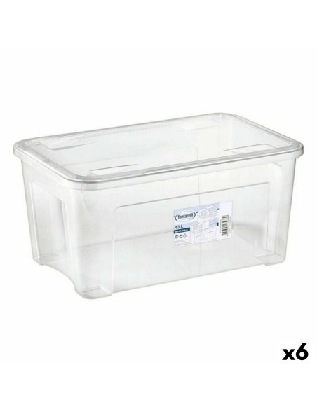 Scatola portaoggetti con coperchio Combi Tontarelli Combi (59 x 39 x 28 cm) 59 x 39 x 28 cm (6 Unità)