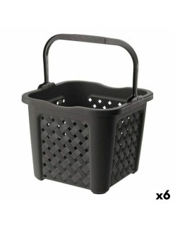 Laundry basket Tontarelli Arianna 25 L Wengue 38 x 38 x 31,5 cm (6 Units)