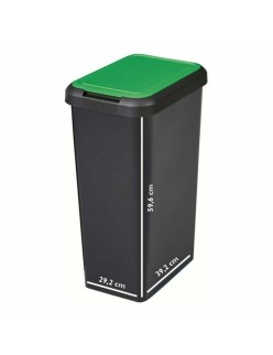 Recycling Waste Bin Tontarelli IN7309 (6 Units) (29,2 x 39,2 x 59,6 cm)