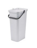 Recycling Waste Bin Tontarelli Moda White 38 L (4 Units)