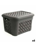 Cesto per i Panni Arianna Tontarelli 2112312 (43,5 x 33,5 x 26 cm) 23,6 L (6 Unità)