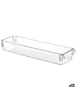 Contenitore per Sistemare Multiuso Quttin 36 x 10,5 x 5 cm (12 Unità)