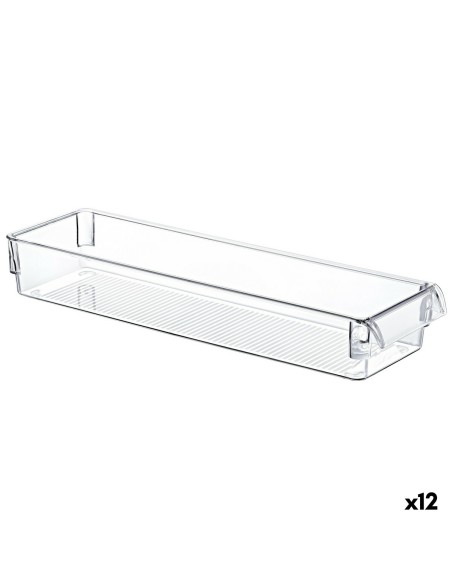 Contenitore per Sistemare Multiuso Quttin 36 x 10,5 x 5 cm (12 Unità)