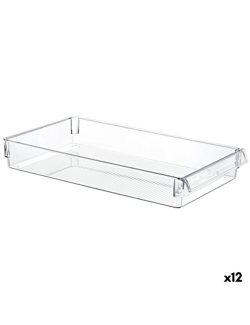 Contenitore per Sistemare Multiuso Quttin 36 x 20,5 x 5 cm (12 Unità)