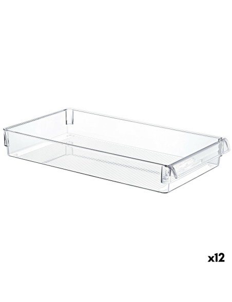 Contenitore per Sistemare Multiuso Quttin 36 x 20,5 x 5 cm (12 Unità)