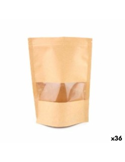 Set de Bolsas Reutilizables para Alimentos Algon Cierre hermético 10 x 15 x 3,5 cm (36 Unidades)