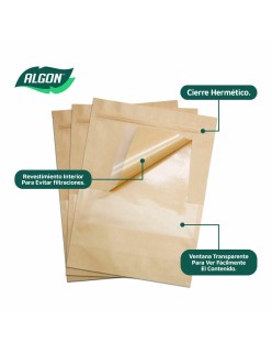 Set de Bolsas Reutilizables para Alimentos Algon Cierre hermético 10 x 15 x 3,5 cm (36 Unidades)