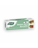 Set de Bolsas Reutilizables para Alimentos Algon Portabocadillos 60 Piezas 16 x 30,5 cm (24 Unidades)