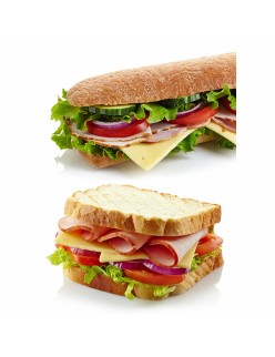 Set de Bolsas Reutilizables para Alimentos Algon Portabocadillos 60 Piezas 16 x 30,5 cm (24 Unidades)