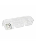 Bandeja Confortime Poliestireno 35 x 13 x 6 cm (12 Unidades) (35 x 13 x 6 cm)