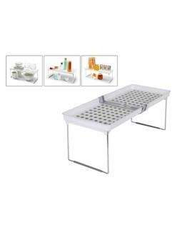 Estante Plegable Confortime 47,5 x 19,1 x 17,5 cm (12 Unidades) (47,5 x 19 cm)