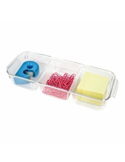 Bandeja Confortime Poliestireno 35 x 13 x 6 cm (12 Unidades) (35 x 13 x 6 cm)