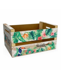 Boîte de rangement Confortime Paradise (3 Unités) (44 x 24,5 x 23 cm)