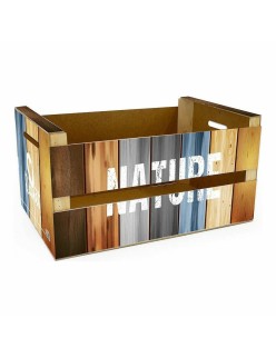 Boîte de rangement Confortime Nature (3 Unités) (44 x 24,5 x 23 cm)