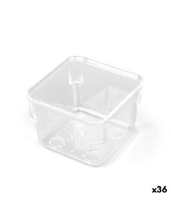Contenitore per Sistemare Multiuso 7,5 x 7,5 x 5,6 cm (36 Unità)