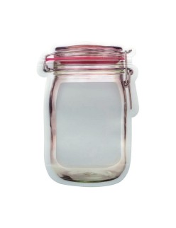 Ensemble de sacs alimentaires réutilisables 5 Pièces 13,5 x 19,5 x 7,3 cm (36 Unités)