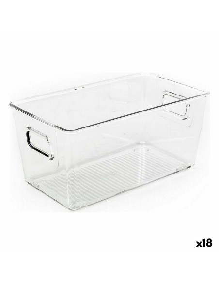 Caja Multiusos Dem Transparente 23,5 x 13,3 x 11,5 cm (18 Unidades)