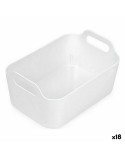 Cestino Multiuso Confortime Bianco 24 x 16,7 x 11,2 cm (18 Unità)