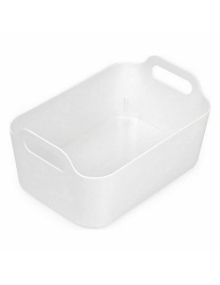 Cestino Multiuso Confortime Bianco 24 x 16,7 x 11,2 cm (18 Unità)