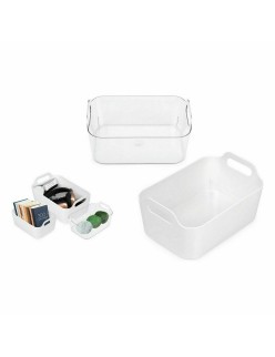Cestino Multiuso Confortime Bianco 33 x 23,5 x 15,4 cm (12 Unità)