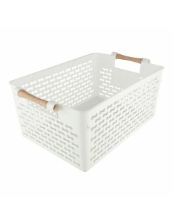 Cestino Multiuso Confortime Legno 37 x 23 x 15 cm (18 Unità)