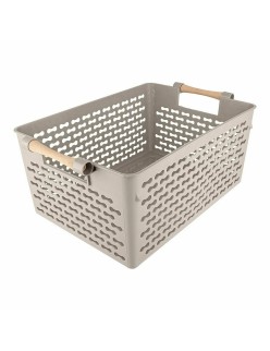 Cestino Multiuso Confortime Legno 37 x 23 x 15 cm (18 Unità)