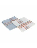 Stoff/Tuch Supernet Blau Weiß (24 Stück) (52 x 52 cm)