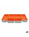 Set di Cestini Confortime 5 Pezzi Feltro 27,5 x 20 x 5,3 cm (5 Pezzi) (6 Unità)