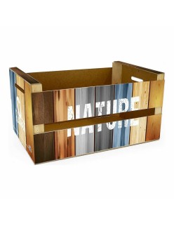 Caja de Almacenaje Confortime Nature (6 Unidades) (36 x 26,5 x 17 cm)