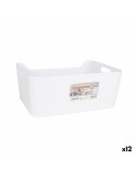 Cesta Multiusos Dem Blanco 33 x 24 x 14,5 cm (12 Unidades)