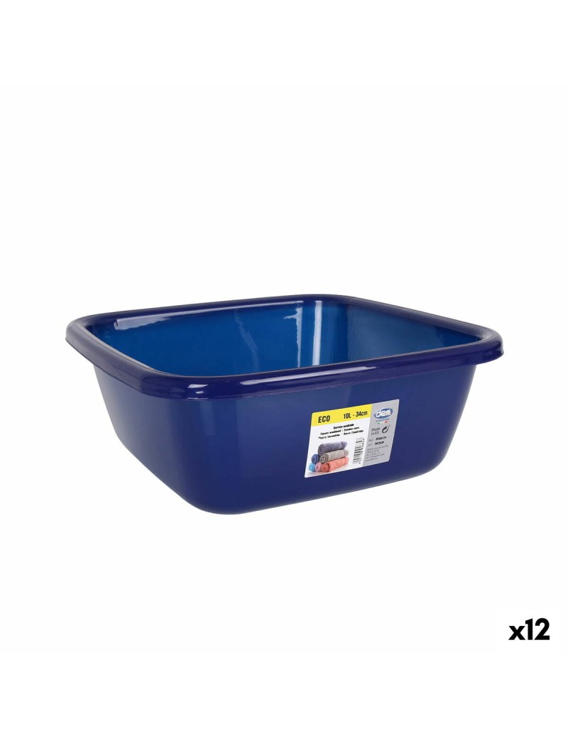 Barreño Dem Eco 34 x 34 x 13 cm Azul 10 L