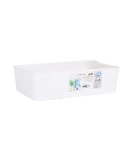 Organizador de Cajones Dem Blanco 27 x 18 x 7,5 cm (24 Unidades)