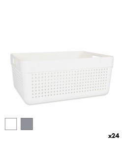Cesta Multiusos Confortime 32,5 x 23,5 x 14 cm (24 Unidades)