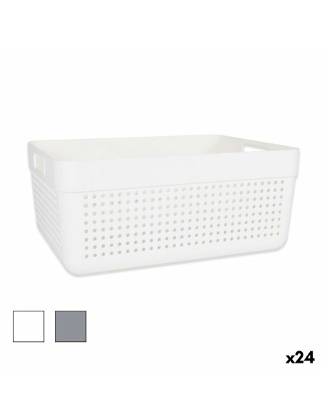 Multi-purpose basket Confortime 32,5 x 23,5 x 14 cm (24 Units)