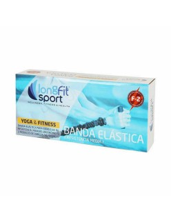 Elastic Resistance Band LongFit Sport F2 Blue (4 Units)