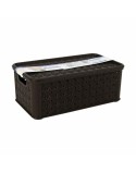 Caja de Almacenaje con Tapa Tontarelli Arianna 29,5 x 16,5 x 11 cm (8 Unidades)