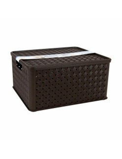 Scatola portaoggetti con coperchio Tontarelli Arianna 33,5 x 29,5 x 16,5 cm (4 Unità)