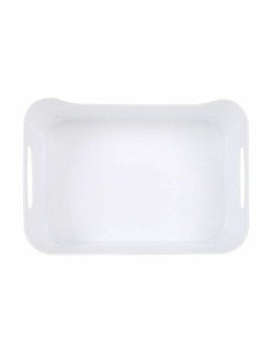 Cesta Multiusos Confortime Blanco 24 x 16,5 x 10 cm (24 Unidades)