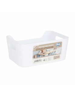 Cesta Multiusos Dem Blanco 19 x 13,5 x 8 cm (24 Unidades)