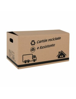 Caja de Almacenaje con Tapa Confortime Cartón 40 X 25 X 20 cm (20 Unidades)