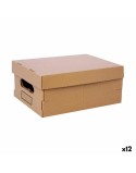Caja de Almacenaje con Tapa Confortime Cartón 30 x 22,5 x 12,5 cm (12 Unidades)