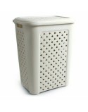 Panier à linge Tontarelli Arianna Avec couvercle Beige 43,5 x 33,5 x 55 cm (6 Unités)