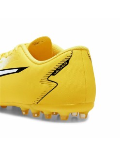 Scarpe da Calcio per Adulti Puma Ultra Play MG Giallo