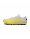 Scarpe da Calcio per Adulti Puma Future Play MG Giallo Grigio