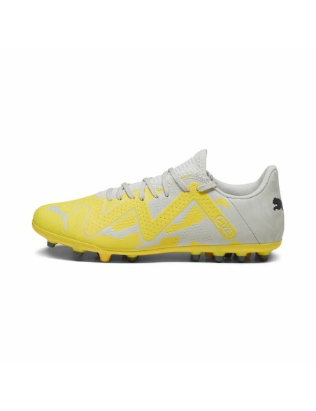 Scarpe da Calcio per Adulti Puma Future Play MG Giallo Grigio