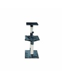 Árbol rascador para gatos Gloria 36 x 50 x 83 cm Gris Madera Acero Sisal