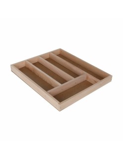 Vassoio Portaposate Quttin Legno 33 x 28 x 3,5 cm (12 Unità)